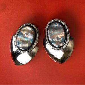 Vintage stone earrings